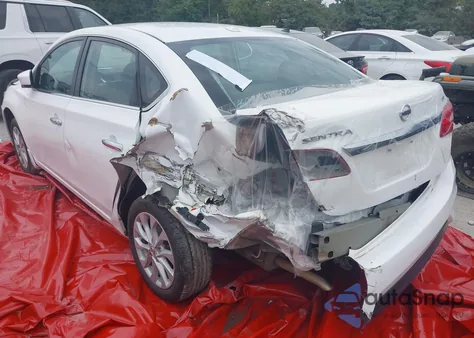 2019 Nissan Sentra Sv z USA, uszkodzony, nr VIN 3N1AB7AP5KY224203